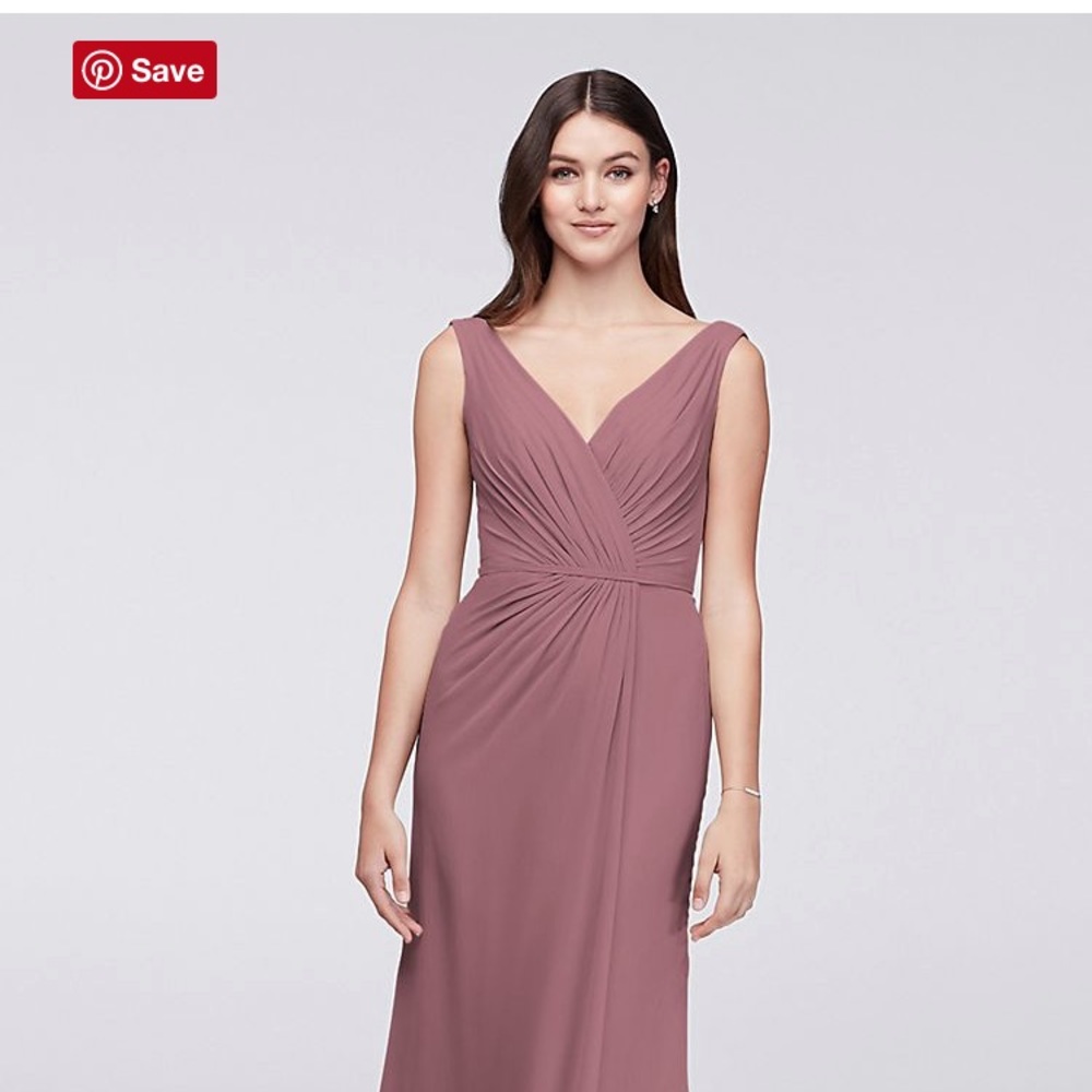 David’s bridal quartz bridesmaid dress